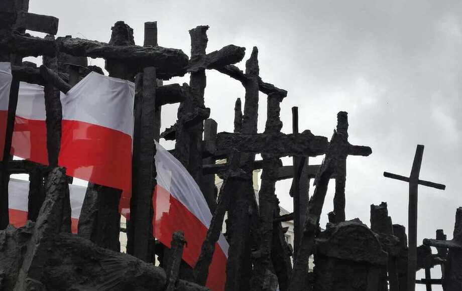 87. rocznica napaści wojsk bolszewickich na Polskę – uroczystość patriotyczna z udziałem pocztu sztandarowego