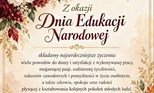 życzenia z okazji Dnia Nauczyciela